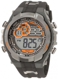 Armitron Men's 408188GMG Chronograph Gray and Black Digital Sport Watch