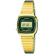 LA670WGA-1D Ladies Gold Tone Digital Watch RETRO