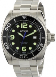 Invicta Men's 0480 Pro Diver Collection Black Mother-of-Pearl Dial Stainless Steel Watch
