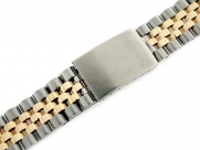 Mens 14k/ss Jubilee Watch Band for Rolex 20mm Datejust 36mm