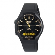 Casio Men's AW90H-9E Sport Multi-Function Black Dial Dual Time Watch