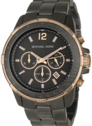 Michael Kors Men's MK8173 Runway Gunmetal and Rose-Tone Watch
