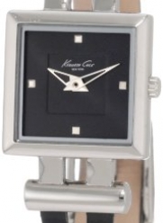 Kenneth Cole New York Women's KC2414-NY Trend Black Leather Watch