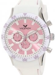 Viceroy Women's 432142-95 Lavender/White Rubber Watch