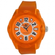Tendence Women's 2013044 Rainbow Hi-Tech Polycarbonate Orange Watch