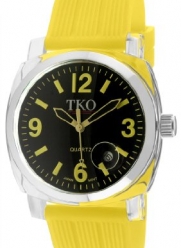 TKO ORLOGI Women's TK549-YY Unisex Milano Remixed Yellow Watch