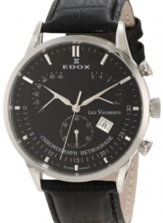 Edox Men's 01505 3 NIN Chronograph Retrograde Les Vauberts Watch