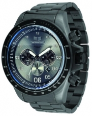 Vestal Men's ZR3017 ZR-3 Brushed Gunmetal Chronograph Watch