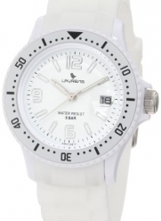 Laurens Unisex GW41J901Y Rotating Bezel White Rubber Watch