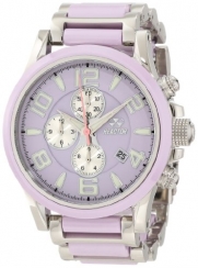 REACTOR Women's 67014 Oxide Solid Forged Stainless Steel And Colored Ceramic Watch