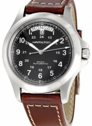 Hamilton Men's H64455533 Khaki King Black Dial Watch