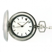 Colibri Pocket Watch #1 Stainless Steel with Chain PWQ097200C