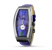 Franchi Menotti Men's 5003 Banana Collection Violet with Numbers Dial Watch