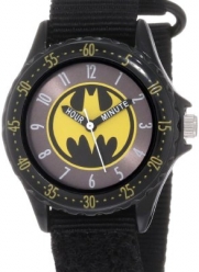 Batman Kids' BAT5038 Black Batman Time Teacher Watch