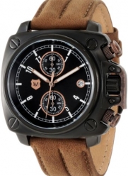Andrew Marc Men's A10101TP Heritage Cargo 3 Hand Chronograph Watch