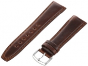 Hadley-Roma Men's MSM881RB-220 22-mm Brown Oil-Tan Leather Watch Strap