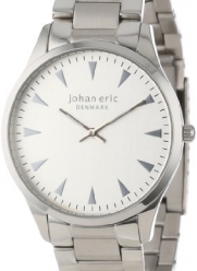 Johan Eric Men's JE9000-04-001B Helsingor Stainless Steel Silver Dial Bracelet Watch