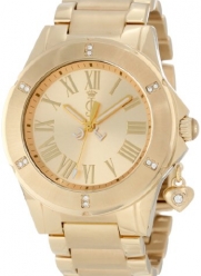 Juicy Couture Women's 1900894 Rich Girl Gold Plated Bracelet Watch