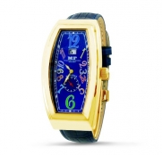 Franchi Menotti Men's 4002 Banana Collection Blue with Numbers Dial Watch