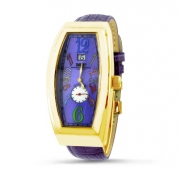 Franchi Menotti Men's 4003 Banana Collection Violet with Numbers Dial Watch
