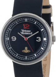 Vivienne Westwood Unisex VV020DBL Spirit Swiss Quartz Blue Leather Strap Watch