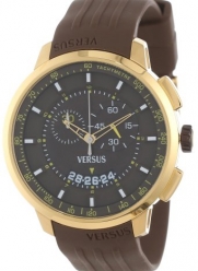 Versus by Versace Men's SGV060013 Manhattan Gold Ion-Plated Stainless Steel Chronograph Tachymeter Date Watch