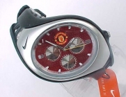 Nike Triax Swift 3i Analog Manchester United Club Team Watch - Black/Red - WD0002-013