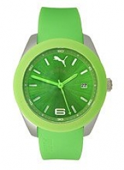 Puma Grip 3HD - S Green Women's watch #PU102712001