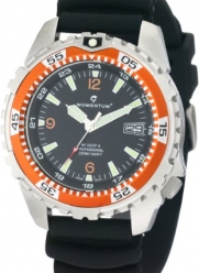 Momentum Men's 1M-DV06O1B M1 Deep 6 Orange Bezel Polyurethane Dive Watch