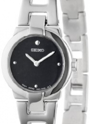 Seiko Women's SUJ703 Dress Silver-Tone Bangle Watch