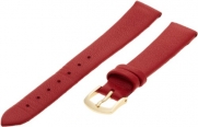 Hadley-Roma Women's LSL832RQ-140 14-mm Red Genuine Lambskin Leather WatchStrap