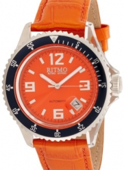 Ritmo Mundo Women's 312 Orange Hercules Automatic Watch