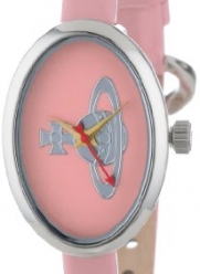 Vivienne Westwood Women's VV019LPK Medal Swiss Quartz Light Pink Leather Strap Watch