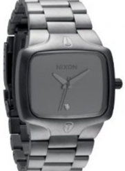 NIXON Men's NXA1401062 Grey Ion-Plated Stainless Steel Watch