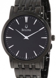 Bulova Men's 98A122 Black IP Watch