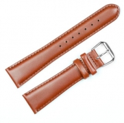 Coach Leather Watchband - Havana 10MM