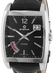 Eterna Watches Men's 7720.41.43.1228 Madison Black Leather Date Watch
