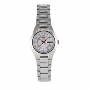 Seiko Women's SYMC21 Seiko 5 Automatic Silver Dial Stainless Steel Watch