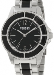 Versus by Versace Women's AL13LBQ809A999 Tokyo Black Dial Stainless Steel Bracelet Watch