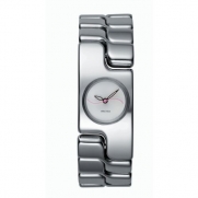 Alessi Women's AL15000 Mariposa Stainless Steel White Designed by Miriam Mirri Watch