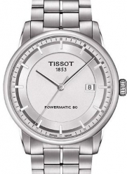Tissot Luxury Automatic Silver Dial Mens Watch T0864071103100