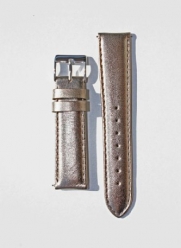 12mm Gray Quick-Release Metallic Watchband for Michele Style