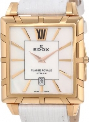 Edox Women's 26022 37R NAIR Classe Royale Rectangular Date Watch