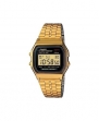 Casio #A159WGEA-1 Men's Classic Gold Tone Chrongoraph Alarm LCD Digital Watch