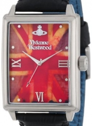 Vivienne Westwood Men's VV066SLBK The Imperialist Swiss Quartz Black Leather Strap Watch