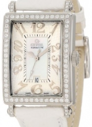 Gevril Women's 7249NL Mini Quartz Avenue of Americas White Diamond Watch