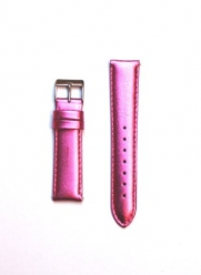 16mm Pink Quick-Release Metallic Watchband for Michele Style
