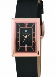 Charles-Hubert, Paris Women's 6943-RG Premium Collection Black Dial Watch