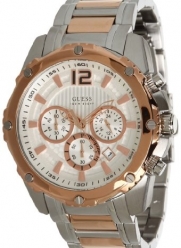 GUESS Men's Bold Sport Watch - Rose Gold-Tone Chronograph Watch