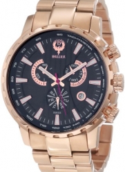 Brillier Men's 16-01 Endurer Rose Gold Chronograph Swiss Quartz Watch